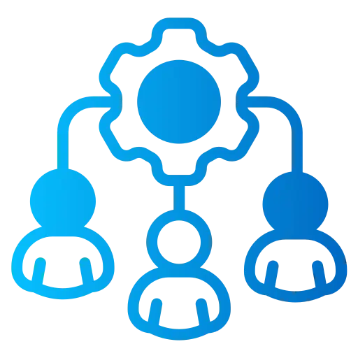 人力資源與管理圖標