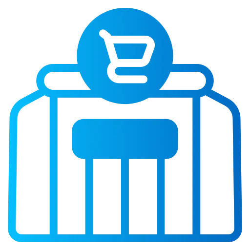 零售與電子商務圖標