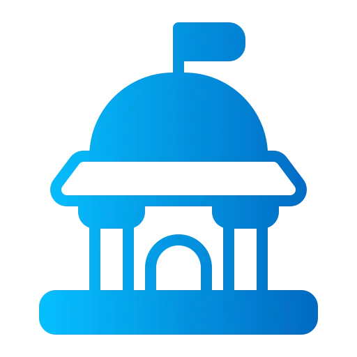 政府與公共事務圖標