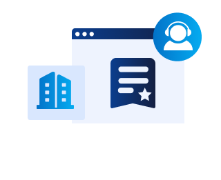 公司秘書與行政支援服務圖標