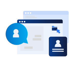 人力資源與管理圖標